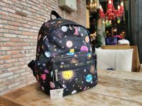 LeSportsac Lux Bao แบรนด์ร่วมกระเป๋าเป้สะพายหลังกระเป๋าเป้กระเป๋านักเรียนกระเป๋าเดินทาง3358ขนาดเล็ก