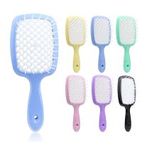 1Pcs Wide Teeth Air Cushion Combs Women Scalp Massage Comb Hair Brush Hollowing Out Home Salon DIY Hairdressing Tool