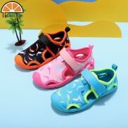 HS Xăng Đan Trẻ Em Mũi Lưới Bé Gái Hoạt Hình Bé Trai Xăng Đan Đi Biển Xăng