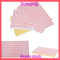 SQ Stationery [Flash Sale] 10800 PCS RED arrow สติ๊กเกอร์ข้อผิดพลาด defectives Marking for Rework 10x12mm