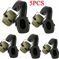 【CW】✔☢✲  1/4/5pcs Shooting Earmuff Sport Anti-noise Ear Protector Sound Amplification Headset