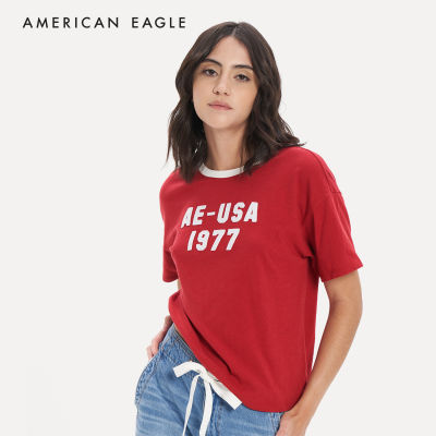 American Eagle Santa Monica T-Shirt เสื้อยืด ผู้หญิง  (EWTS 037-8503-600)