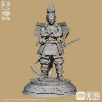 55mm Resin Figure Kits Samurai Vegeta Self-assembled TD-2237