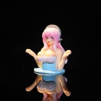 BEYTM ของขวัญวันเกิด อะนิเมะ ฟิกเกอร์แอคชั่น ของแต่งรถ ฟิกเกอร์ PVC Sonico ตุ๊กตาเขย่าหน้าอก ตุ๊กตา Rem ฟิกเกอร์เขย่าหน้าอก