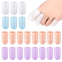 【CW】⊙✸▼  2 pcs Toe Protector Thumb Silicone Soft Breathable Foot Corns Blisters Cap Cover Protection Separators Tools