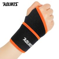 [Rear Waves] AOLIKES 1ชิ้นยิมข้อมือ BandWristband ใหม่ข้อมือรั้งข้อมือสนับสนุนเฝือกหัก Carpal อุโมงค์สายรัดข้อมือสำหรับการออกกำลังกาย