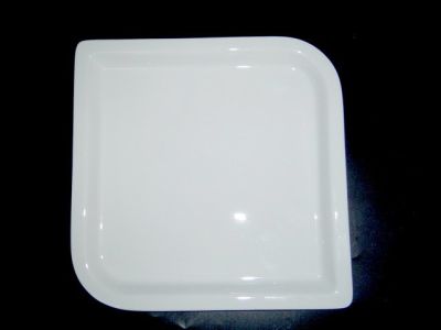4 Pieces/ 4 ชิ้น - HPD1290-07 จานขนม/จานแบ่ง Icon Shape Square Side Plate 18x18cm