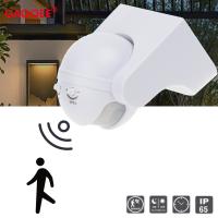 ☒ AC 220V-240V Automatic PIR Infrared Motion Sensor Detector Double Probe Induction Movement Light Switch Outdoor IP65 180 Degree