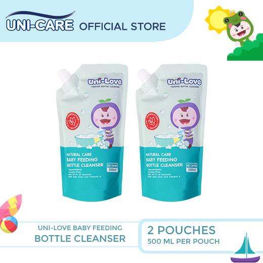 UniLove Baby Bottle Cleanser 500ml (Pouch) Pack of 2 | Lazada PH