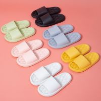 Summer Beach Non-Slip Men Slippers Pleated Eva Flat Shoes New MenS Fashion Outdoor Slippers Indoor Home Cool Soft Slides House Slippers