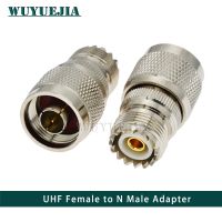 UHF To N Male PL259 Female SO239 Straight Connector UHF to N RF Adapter Coaxial Brand New High Quality 50ohm Nickel/Gold plated