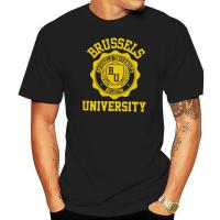 Title Brussels University Logo Tshirt All Colours And Sizes Available Men T Shirt Gildan