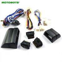 Motobots สวิตช์3ชิ้นกระจกหน้าต่างแบบสากล1ชุดพร้อมตัวยึดและ Am2468 Sku ชุดสายไฟ