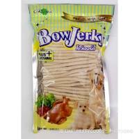 BOWJERKY ขนมสุนัข 800 กรัม รส นม โบว์เจอร์กี้ BOW JERKY CHICKEN STICK MILK FLAVOUR dogaholic