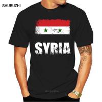 Funny Men T Shirt Novelty Tshirt Syria Flag Syrian Flag Tee Tshirt Men Cotton Tshirt Teeshirt Euro