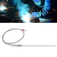 K Type Thermocouple โพรบ5.91in 1สายไฟมิเตอร์เครื่องวัดความเร็วตอบกลับอย่างรวดเร็วการเชื่อมต่อที่แม่นยำเสถียร0 ℃ 400 ℃ เซ็นเซอร์อุณหภูมิสำหรับมิเตอร์