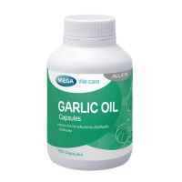 Mega We Care Garlic Oil 100เม็ด x ( 1กระปุก) น้ำมันกระเทียม  สินค้าใหม่