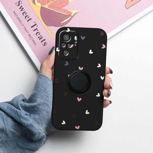 for-redmi-note-10-pro-case-flowers-magnetic-ring-holder-silicone-phone-back-cover-for-xiaomi-redmi-note-10s-note10-10pro-bumper