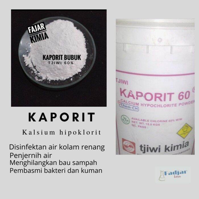 Kaporit Bubuk 60 Tjiwi 1kg Lazada Indonesia 7410