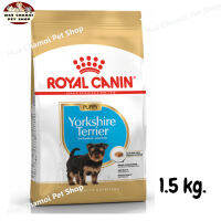 สุดปัง ส่งฟรี ? Royal Canin Yorkshire Terrier puppy อาหารลูกสุนัขพันธ์ยอร์คเชียร์เทอร์เรีย ขนาด 1.5 kg.  ✨