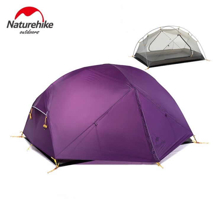 Naturehike Mongar 2 Camping Tent Ultralight Outdoor 3 Season Waterproof ...