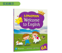 Longman welcome to English 6A new version of Hong Kong Longman Pearson English primary school textbook for Grade 6 Volume 1 with interactive learning applet special textbook for foreign language school imported in English