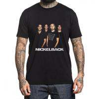 Nickelback แคนาดาวงดนตรีร็อคเสื้อยืดเพลงทัวร์แขนยาวขนาดใหญ่พิเศษสั้น XS-6XL คลังสินค้าพร้อมของขวัญวันเกิด