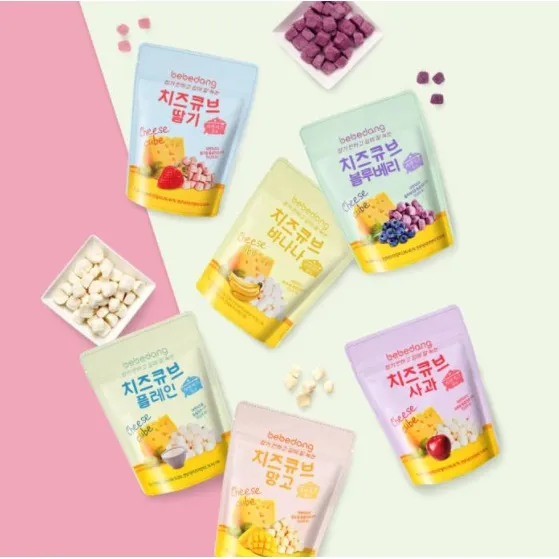 Phô mai trái cây khô sấy lạnh Bebedang Hàn Quốc cho bé từ 10 tháng ăn dặm.  Date 7/2023 - Sweet Baby House | Lazada.vn