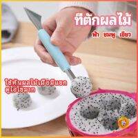 Cozy ที่ตักผลไม้ 2 in 1  แกะสลักผลไม้ fruit spoon