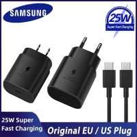 [CNIU digital accessories] Samsung ของแท้25W ชาร์จเร็ว Usb Type C Cargador S21 A71 A52S A70 S20 FE อะแดปเตอร์5G สำหรับ Galaxy Note20 S10