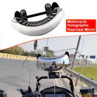 R1200GS Rearview Mirror moto Rear View Mirror 180 Ultra Wide Angle Central Windscreen Mount For BMW R 1200 GS R 1250GS Universal