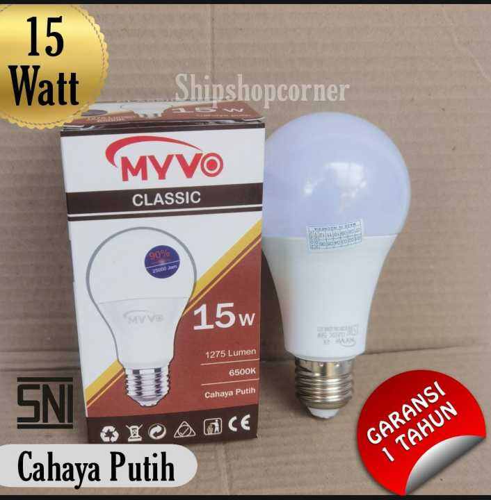 Lampu Bohlam Led Bulb Watt Laku Laku Platinum W Bergaransi