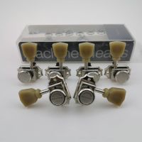 HR-Kerrey 3R3L Locking String Vintage Deluxe Electric Guitar Machine Heads Tuners Nickel Tuning Pegs 1 Set