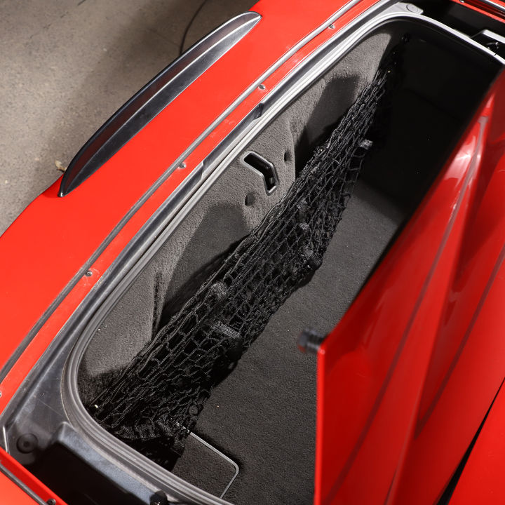 สำหรับ-chevrolet-corvette-c6-2005-2013โพลีเอสเตอร์สีดำรถ-trunk-storage-สุทธิ-cargo-organizer-รถอุปกรณ์เสริมภายใน
