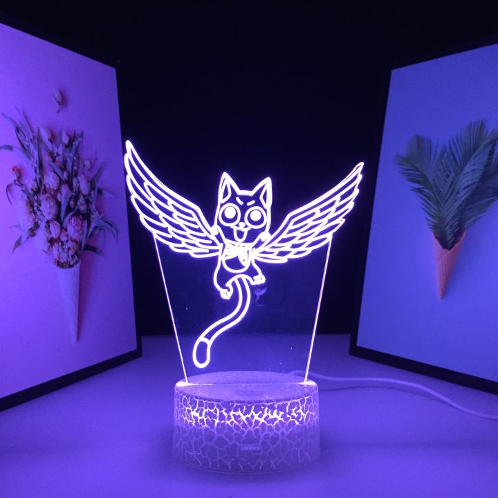 3d-fairy-tail-รูป-cat-happy-fly-โคมไฟอะนิเมะ-night-light-สำหรับเด็ก-bedoom-ตกแต่ง-led-touch-sensor-เปลี่ยนสี-nightlight