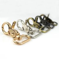 1pcs Metal Snap Hook Trigger Lobster Clasps Clips Oval Ring Spring Gate Leather Craft Pet Leash Bag Strap Belt Webbing