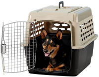 Petmate Vari Kennel 28" เพ็ทเมท วาริเคนเนล  28" กรงเดินทางพลาสติก สำหรับขึ้นเครื่องบิน รุ่นมีหูหิ้ว Made in the USA