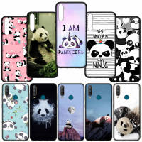 อ่อนนุ่ม เคสโทรศัพท์ F173 PD138 Cute Funny Lovely Panda ซิลิโคน Coque หรับ OPPO A16 A15 A17 A3S A5 A9 A7 A5S A37 Neo 9 A59 F1S A83 A1 A92 A72 A52 F5 F7 F9 A7X A54 A12 A15S A16S A56 A55 F11 Pro A94 4G A95 A53S A17K ปก Phone Casing