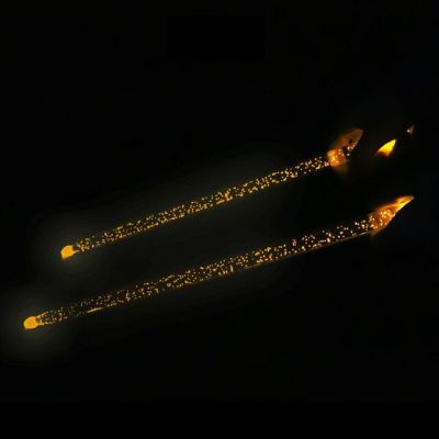 【Worth-Buy】 1คู่5a อะคริลิคกลอง Stick Glow In The Dark Stage Performance คุณภาพสูงทนทานแบบพกพา Luminous Drumsticks