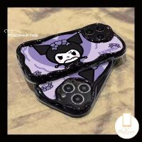 MissConnie เคสลายการ์ตูน Kuromi น่ารักสำหรับ Realme C53 C21Y C55 C25Y C25 5 5i 6i 5S 7i 9i C11 C21 C35 C3 C1 C17 C33 C30 C20A C12สร้างสรรค์ C15วงเล็บ Kuromi 3D กรอบขอบโค้งมน