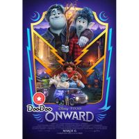 [ปก+แผ่นสกรีน]หนัง DVD ONWARD คู่ซ่าล่ามนต์มหัศจรรย์