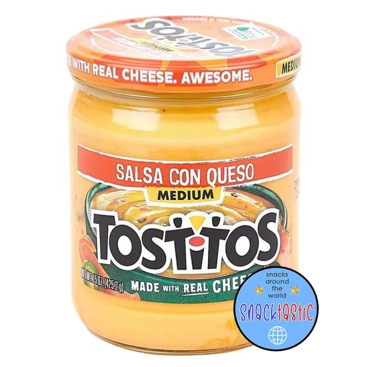 Tostitos Medium Salsa Con Queso 425.2g | Lazada PH