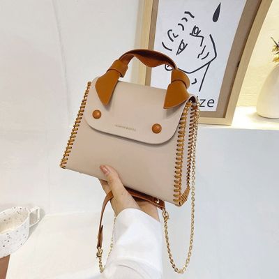 Bag female fashion portable small bread diy hand woven bag material bag self-made female bag one shoulder oblique cross bag