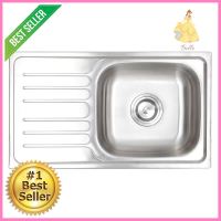 ซิงค์ฝัง 1หลุม 1ที่พักซ้าย HAFELE ARTEMIS 495.39.284 RH สเตนเลสBUILT-IN SINK 1B1LD HAFELE ARTEMIS 495.39.284 RH STAINLESS STEEL **สอบถามเพิ่มเติมได้จ้า**