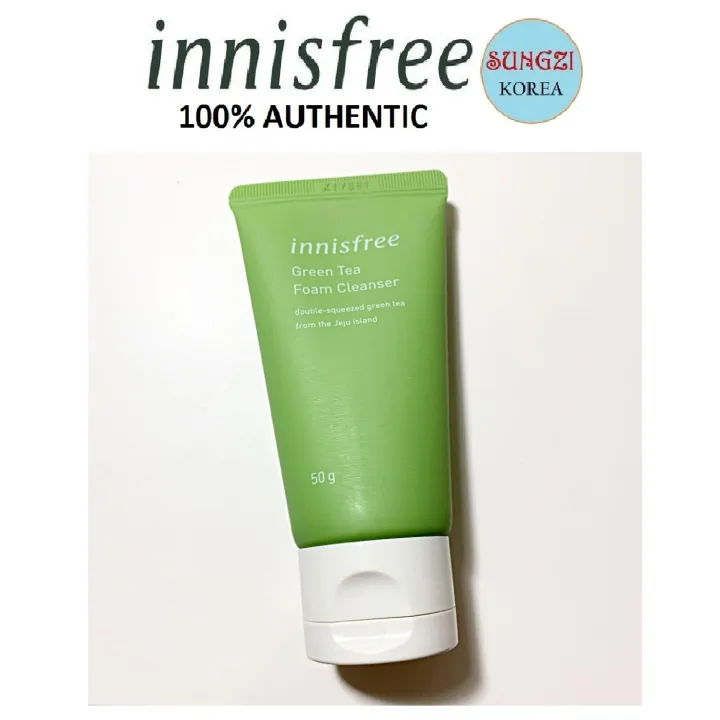 INNISFREE Green Tea Foam Cleanser 50g (2025) Korean Cosmetics Lazada PH