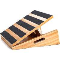 【จัดส่งภายใน 24 ชม】อุปกรณ์ออกกำลังกายที่บ้านยืดกล้ามเนื้อน่องProfessional Wooden Slant Board, Adjustable Incline Board and Calf Stretcher, Stretch Board