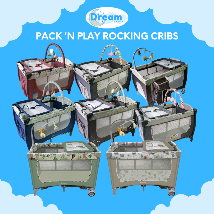 Dream Cradle Pack N Play Rocking Crib Lazada PH