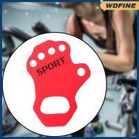 WDFINE ถุงมือออกกำลังกายออกกำลังกายสำหรับเสื่อกันลื่นทนทานฝึกเล่นยิมนาสติกปีนเขา