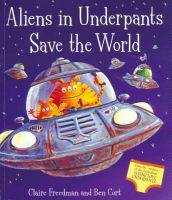 Aliens in underpants save the world underwear aliens save the world children enlightenment reading exquisite full-color English story picture books English original imported books