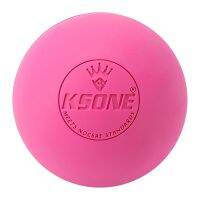 KSONE Massage Ball 6.3cm Fascia Ball Lacrosse Ball Yoga Muscle Relaxation Pain Relief Portable Physiotherapy Ball